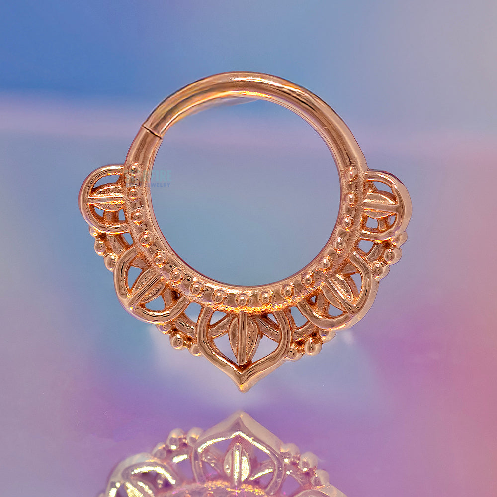 "Awaken" Continuous Ring in Gold