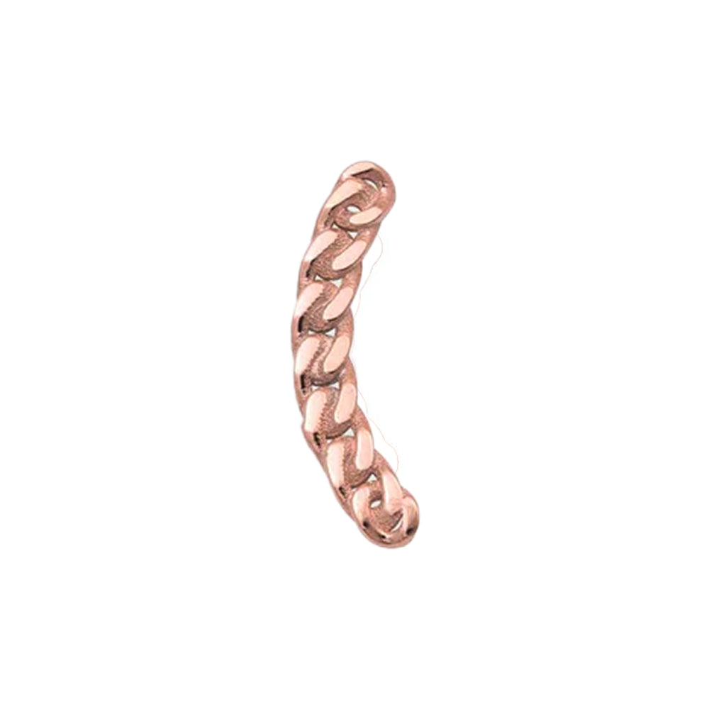 threadless: Flat Chain Pin in Gold