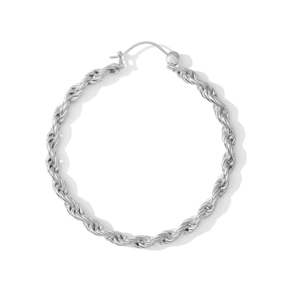 Rope Chain Hoop Earrings