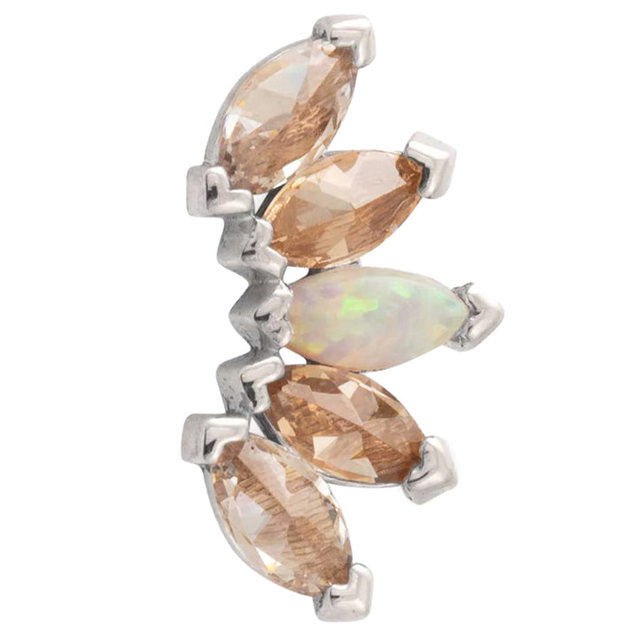 threadless: "Bella" Pin in Gold - 'Nudes in Nature' Collection