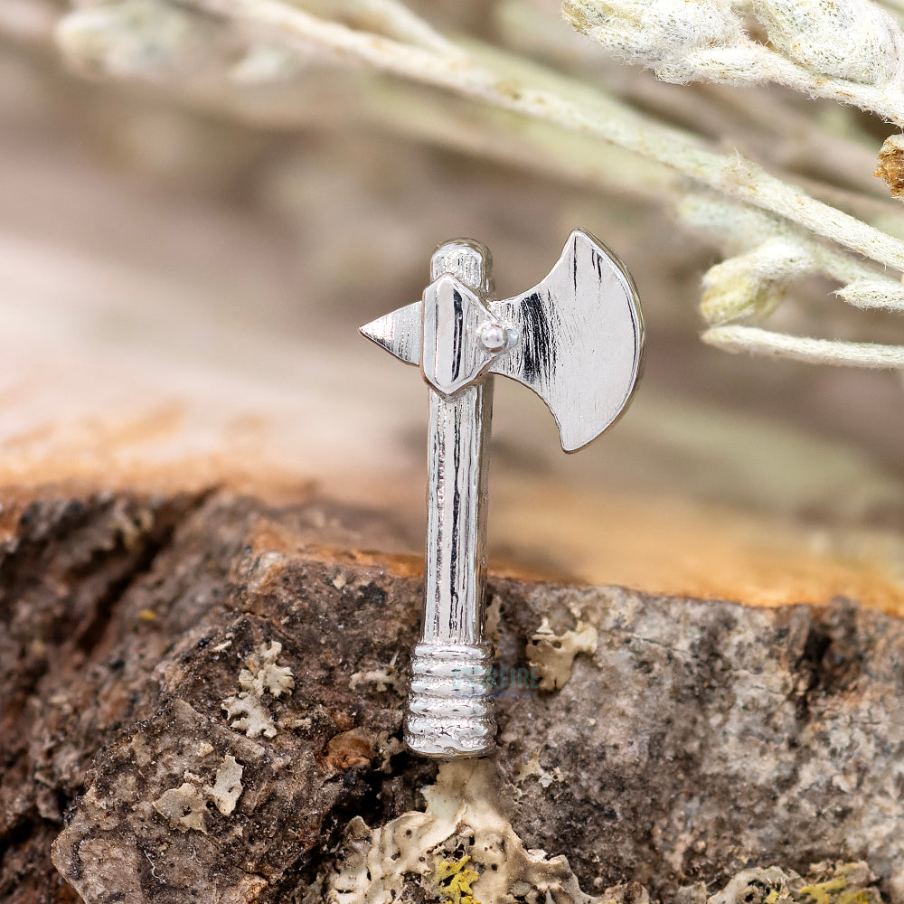 Axe Threaded End in Gold