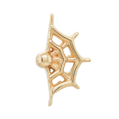 Web Threaded End in Gold