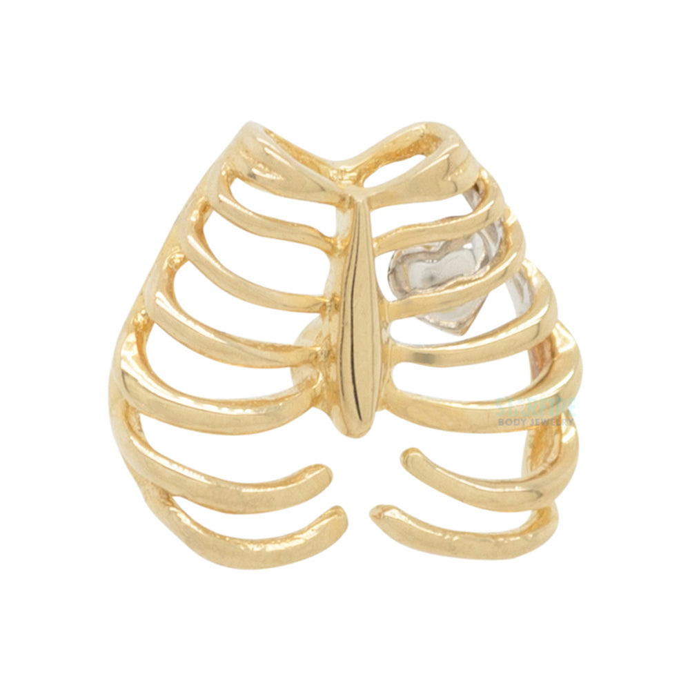 threadless: "Chest Piece" End in Gold