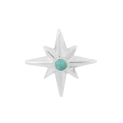 threadless: "Sparklier Motion" End in Gold with Turquoise