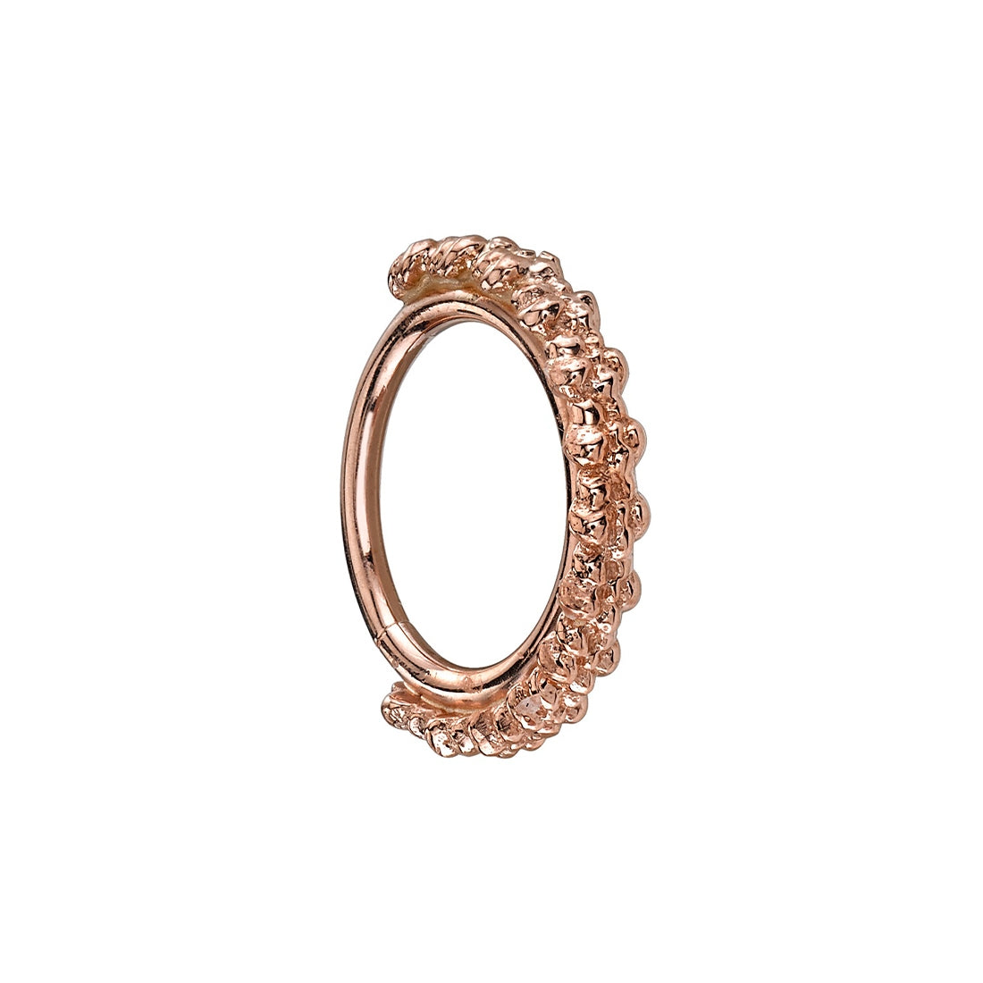 "Milo" Forward Facing Seam Ring in Gold