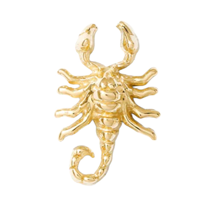 threadless: Scorpling Pin in Gold