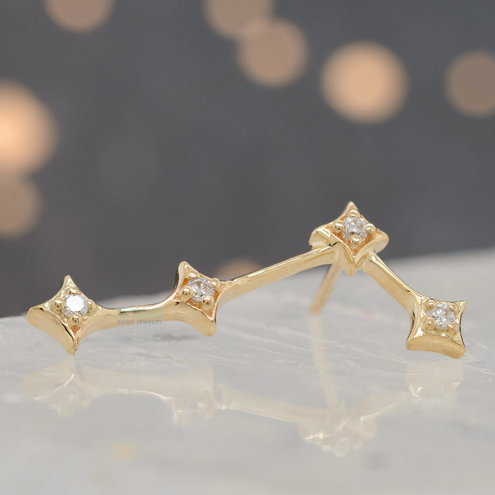 threadless: "Astera 4 x Zara" End in Gold with Diamonds