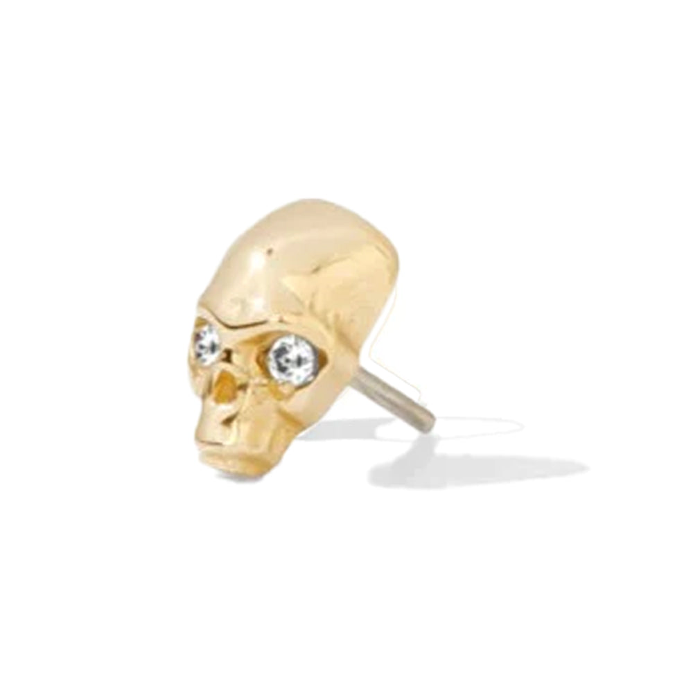 threadless: "Oracle" Pin in Gold with Gemstones