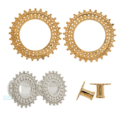 Afghan Plugs (Eyelets)