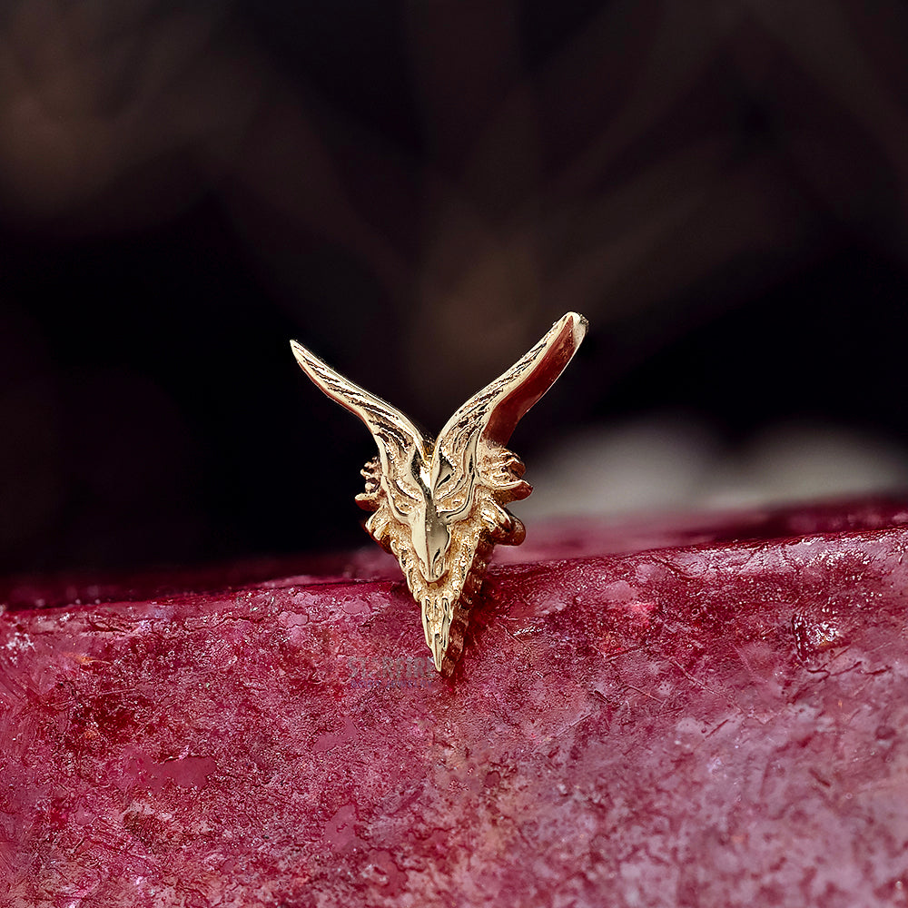 Demon Threaded End in Gold