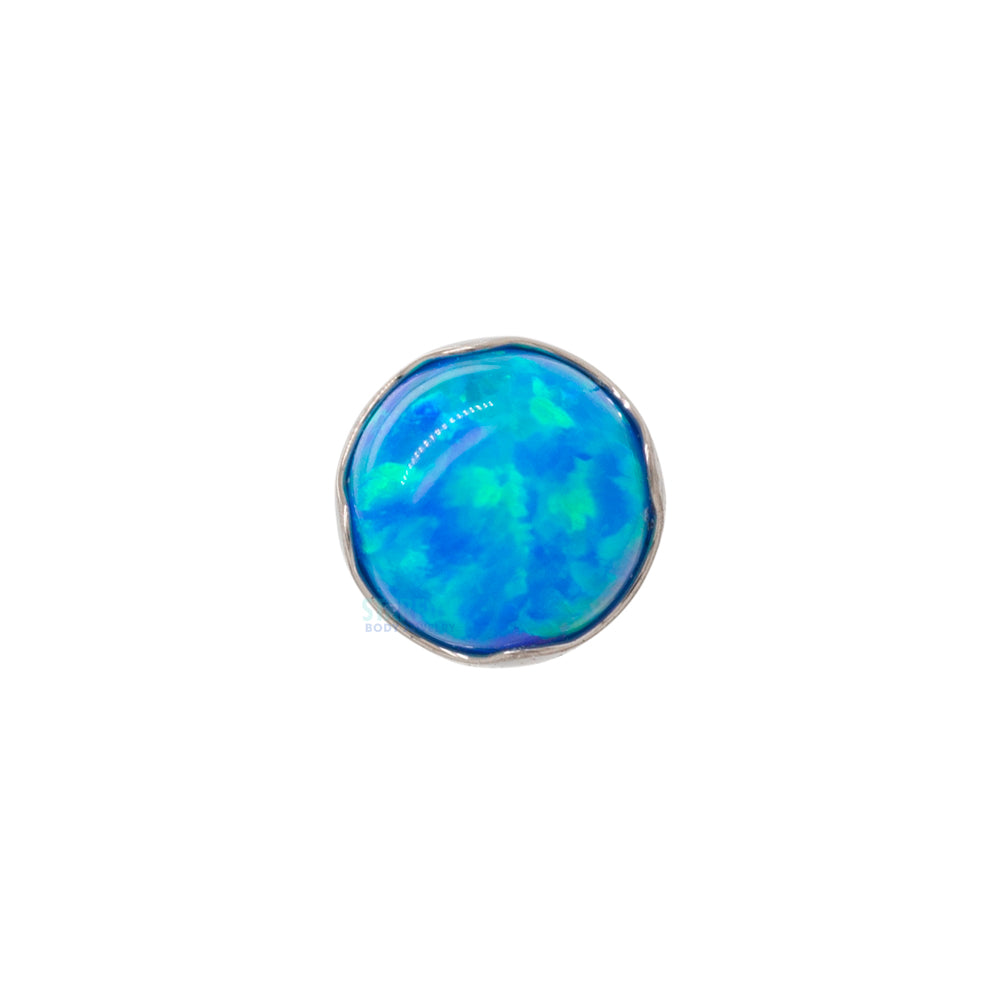 threadless: Prong-Set Opal Cabochon End