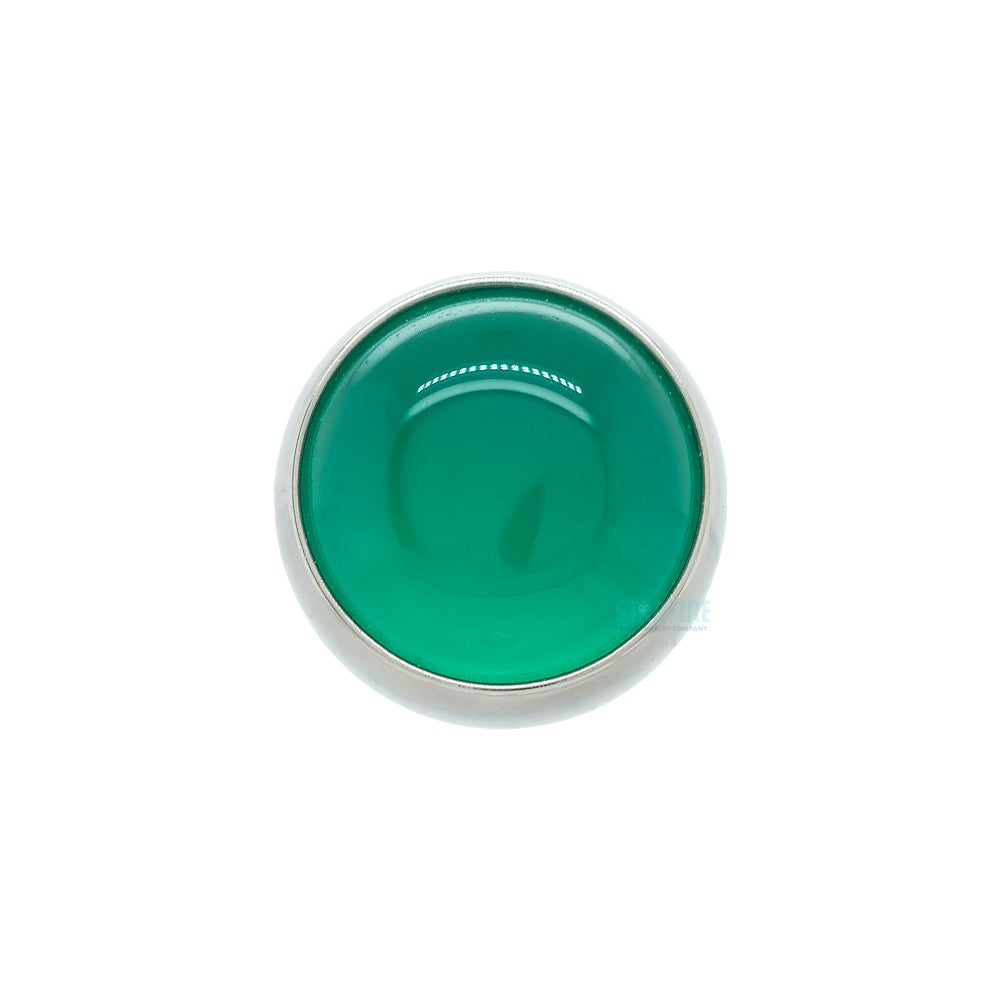threadless: Bezel-Set Stone Cabochon End
