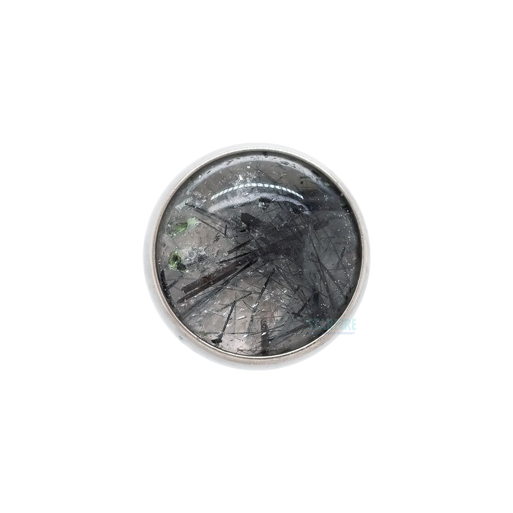 threadless: Bezel-Set Stone Cabochon End