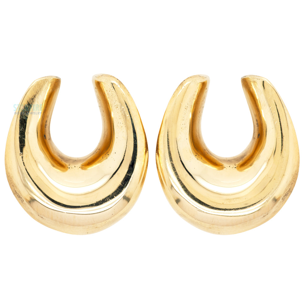 Platform Saddle Spreaders - Solid Brass