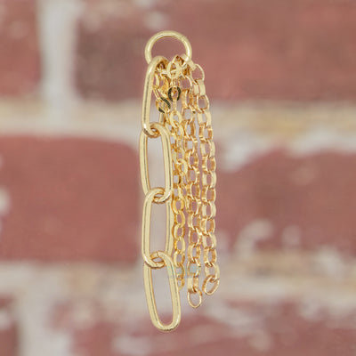 "DAAANG-le" Chain Charm in Gold