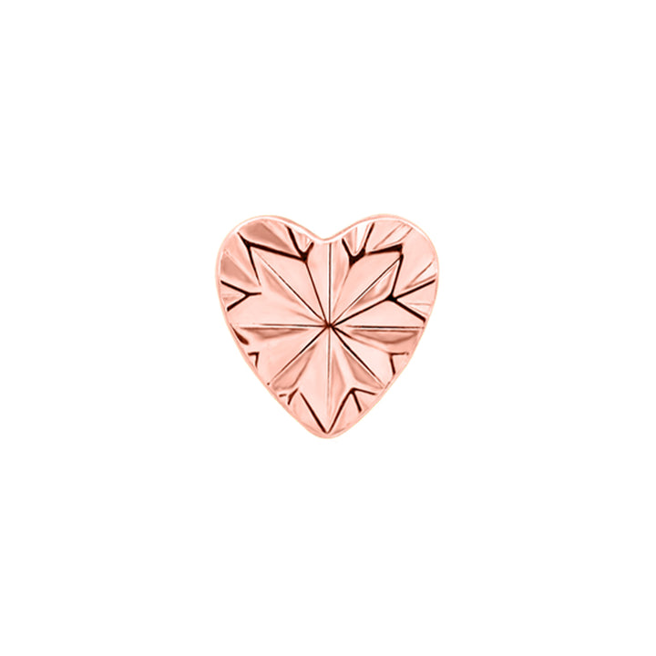 threadless: "Laser Heart" End in Gold