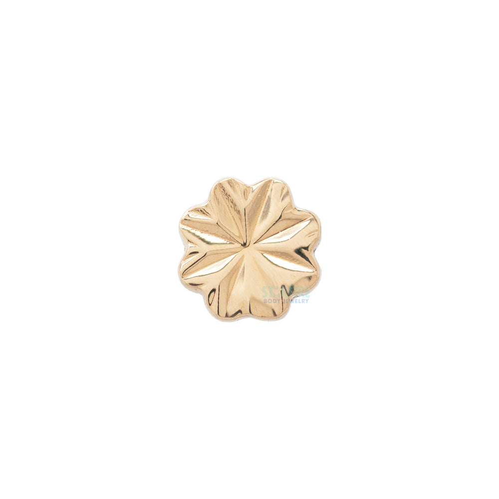 threadless: "Laser Blossom" End in Gold