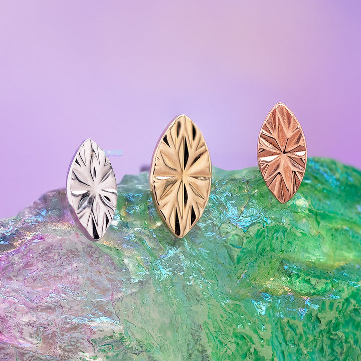 threadless: "Laser Marquise" End in Gold