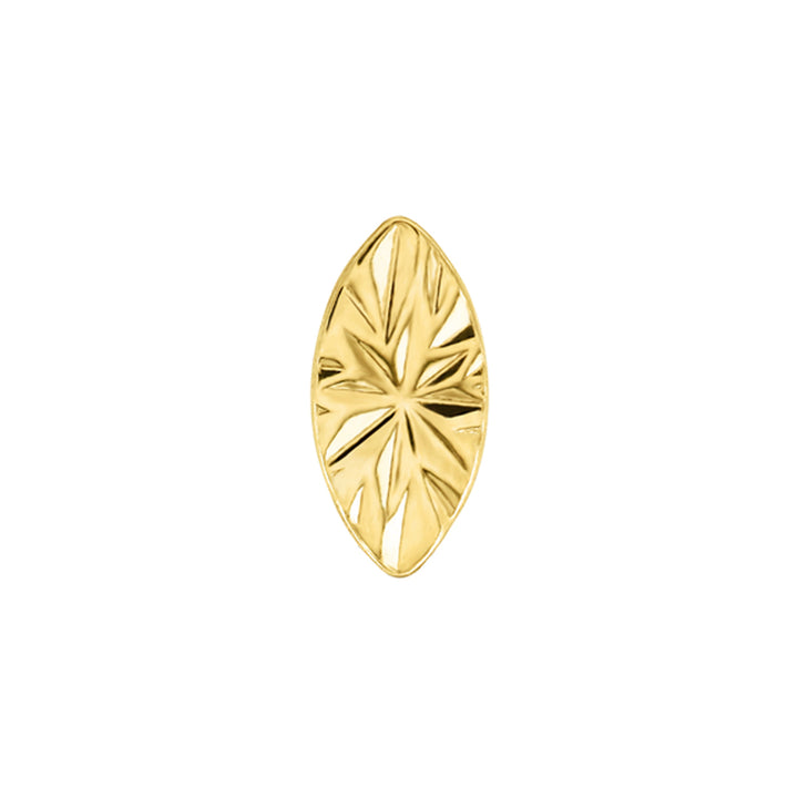 threadless: "Laser Marquise" End in Gold
