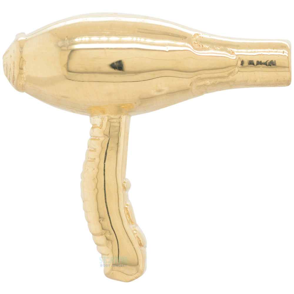 threadless: Hair Dryer End in Gold