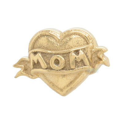 threadless: "Mom Heart" End in Gold