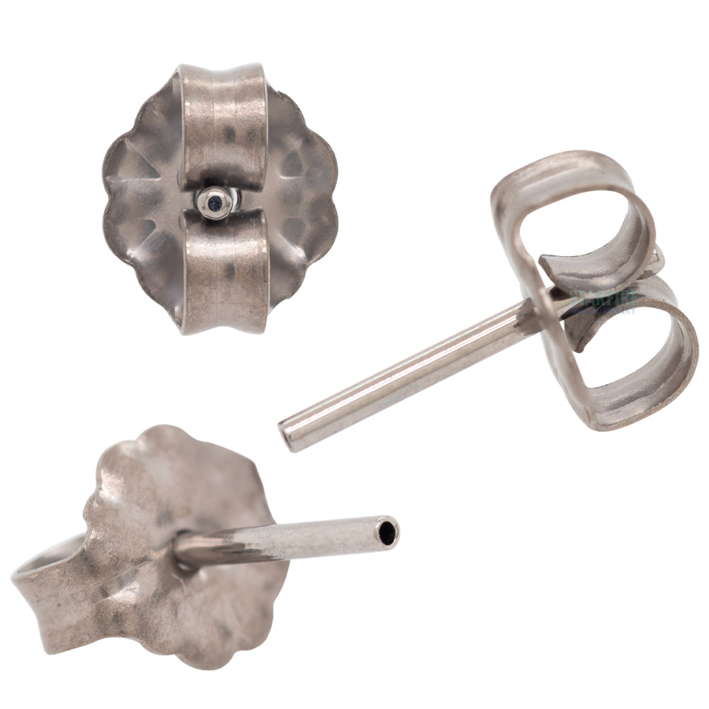Anatometal threadless: Titanium Standard Earring Post – Starfire Body ...