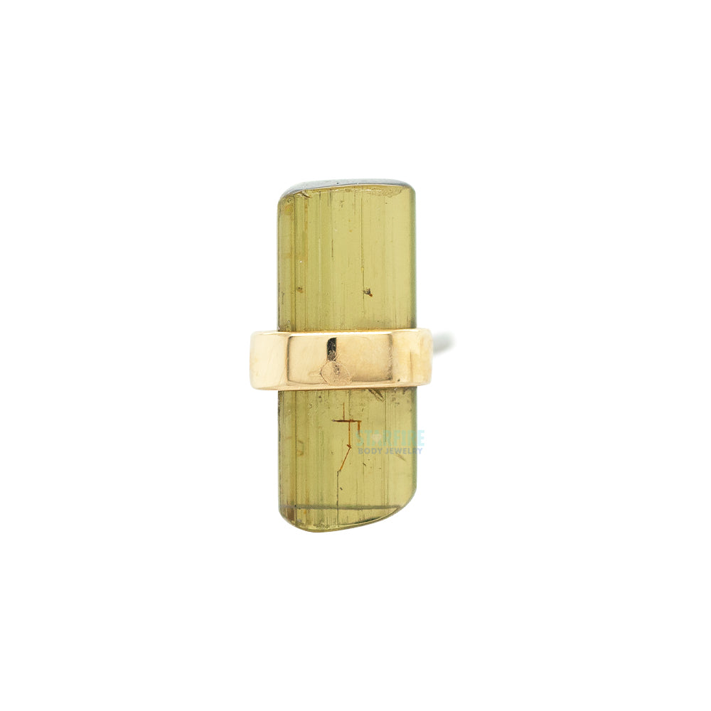 threadless: "Bound by Love" End in Gold with Natural Stone
