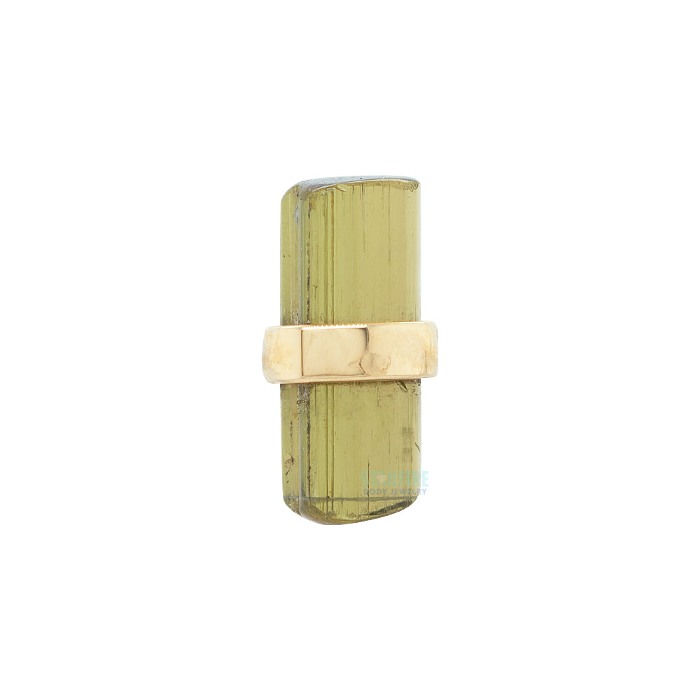 threadless: "Bound by Love" End in Gold with Natural Stone