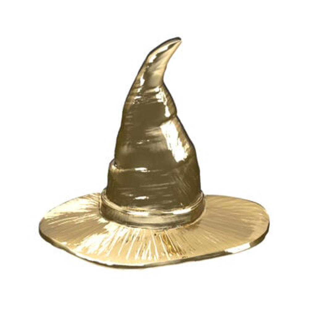 "Witches Hat" Threaded End in Gold