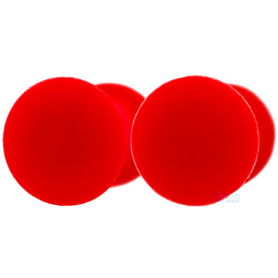 Silicone Skin Hollow Plug - Red