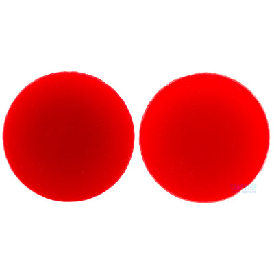 Silicone Skin Hollow Plug - Red