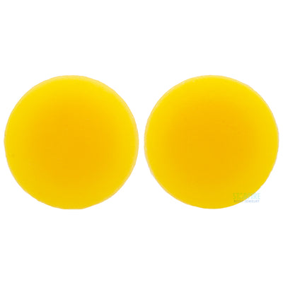 Silicone Skin Hollow Plug - Yellow