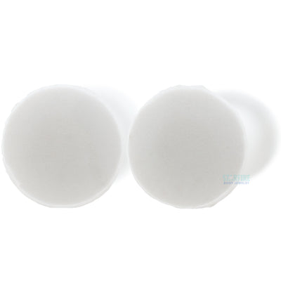 Silicone Skin Hollow Plug - White