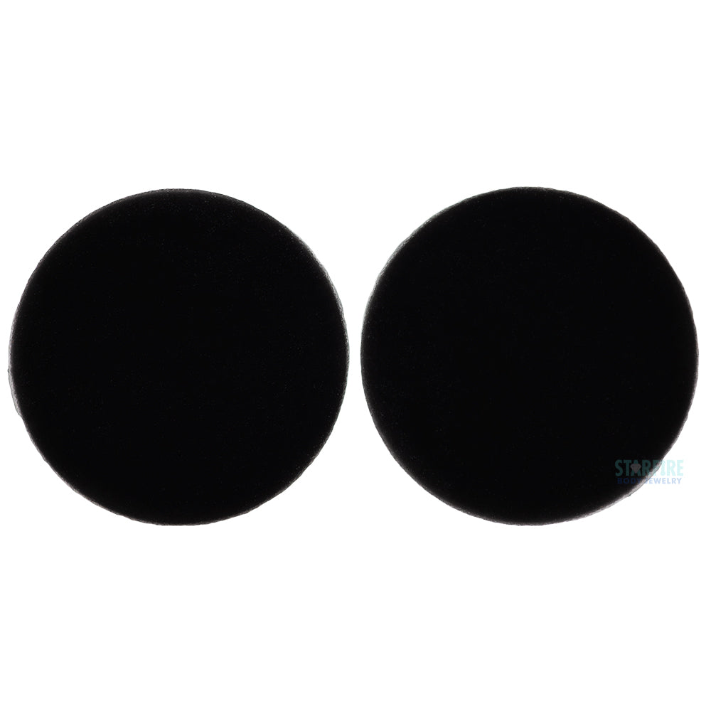 Silicone Skin Hollow Plug - Black