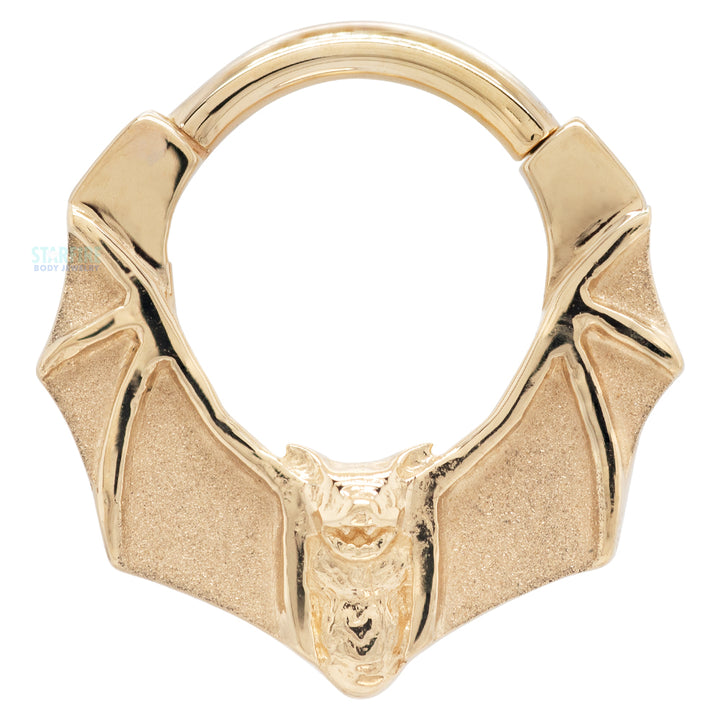 "Lilith" Hinge Ring in Gold & Platinum