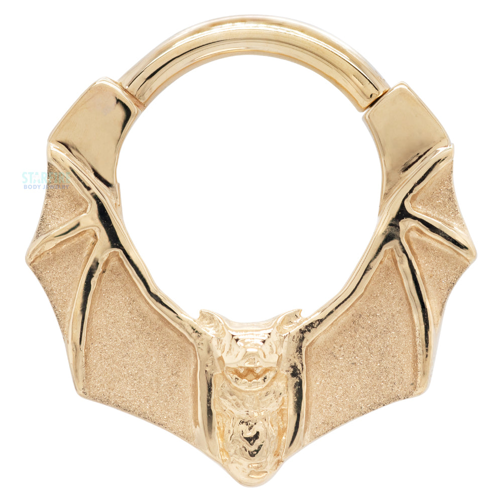 "Lilith" Hinge Ring in Gold & Platinum