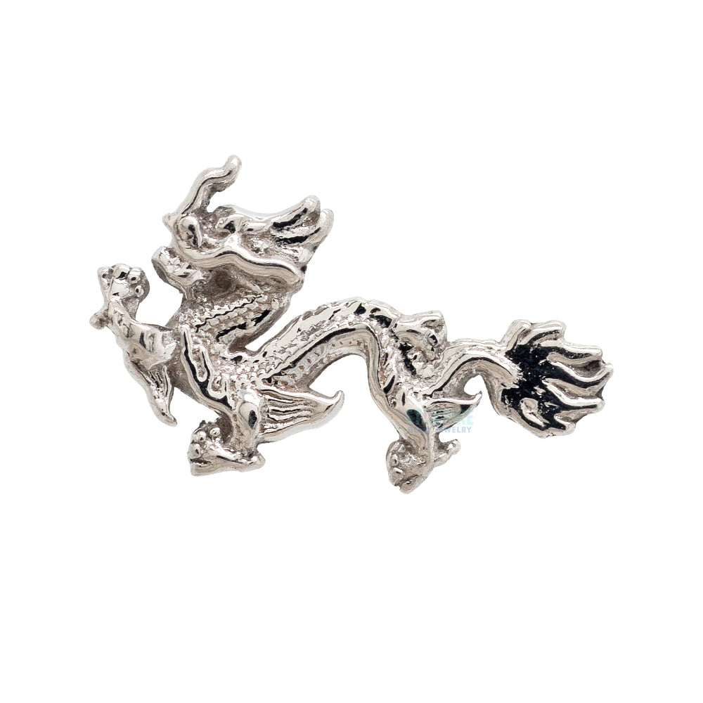 "Mini Fei Long" Threaded End in Gold & Platinum