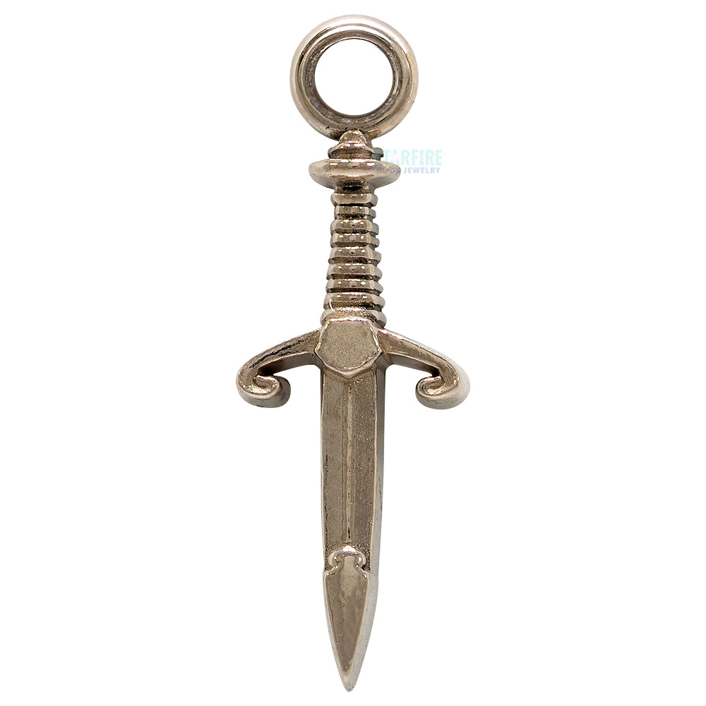 "Back Stabber" Charm in Gold