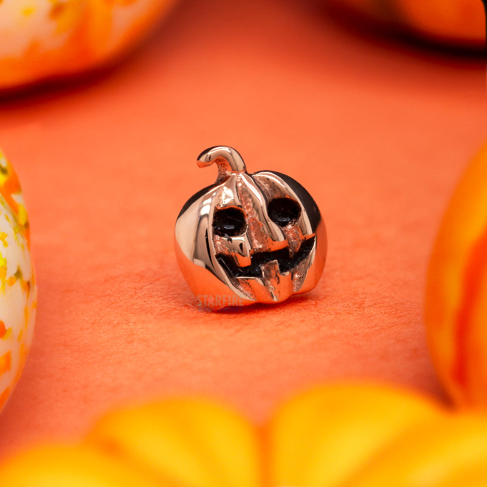 threadless: Pumpkin Face End in Gold