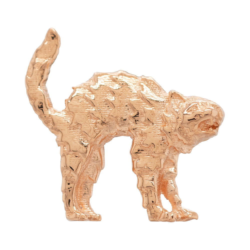 threadless: "Screeching Cat" End in Gold