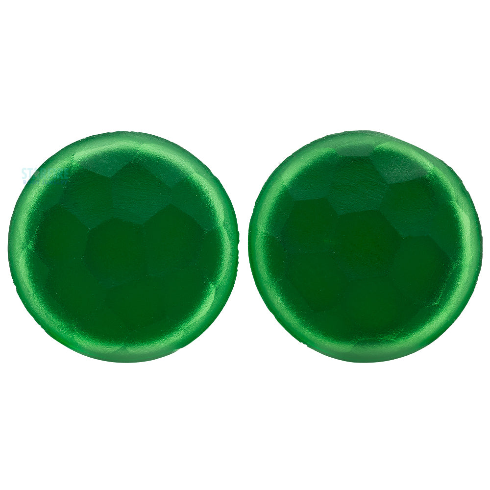 Martele Simple Glass Plugs - Emerald