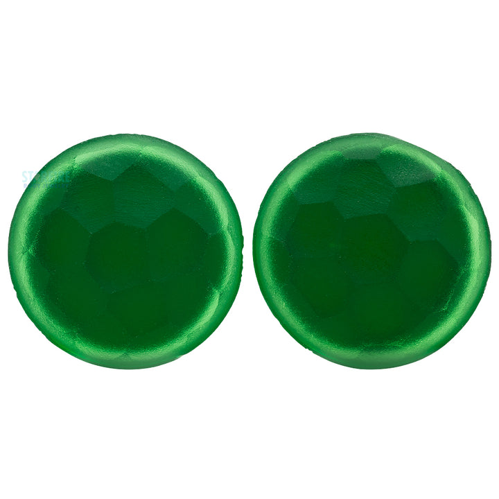 Martele Simple Glass Plugs - Emerald