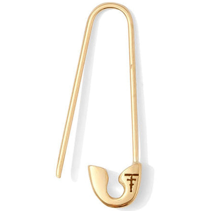 "Sigil" Safety Pin Earring