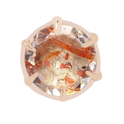 threadless: "Illuminate Large" End in Gold with Genuine Gemstone