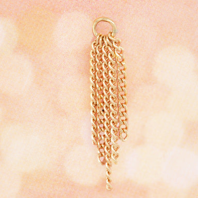 "Vista" Chain Charm in Gold