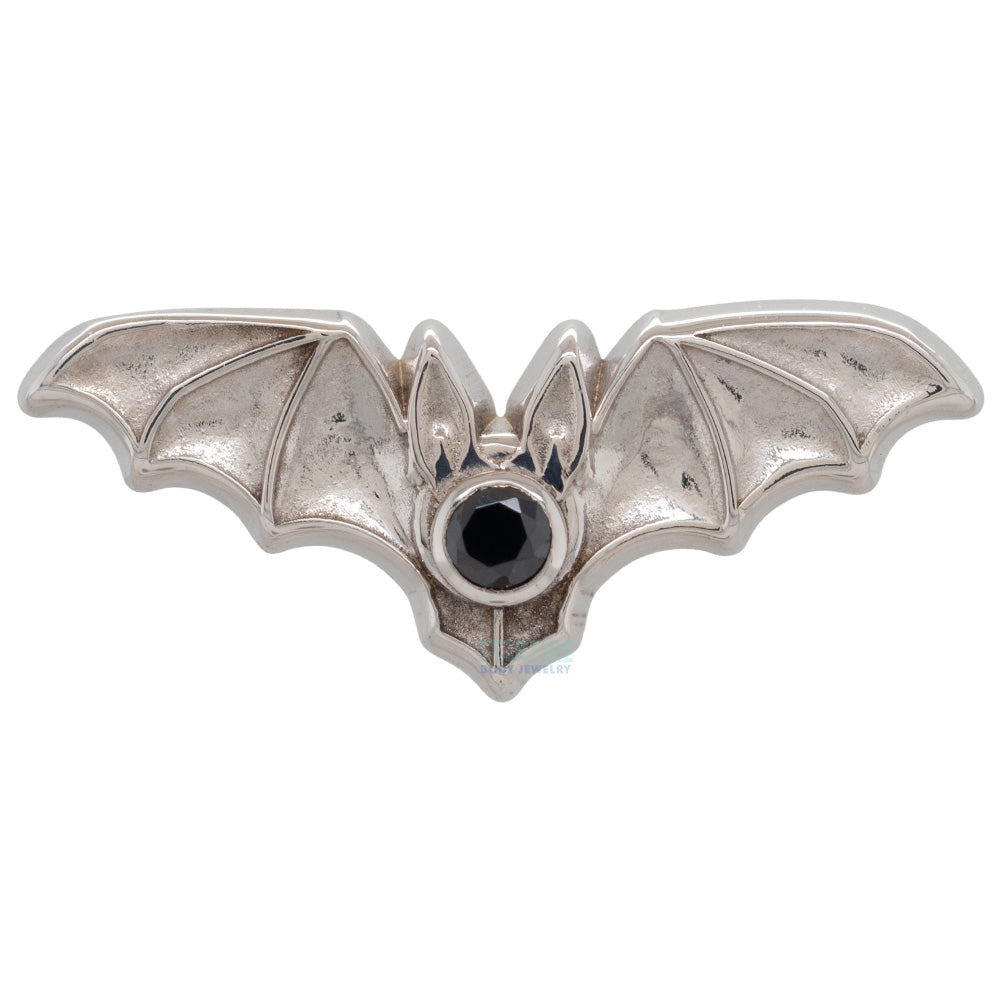 threadless: Bat End in Gold with CZ