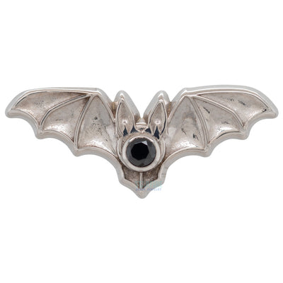 threadless: Bat End in Gold with CZ