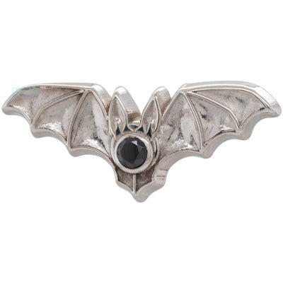 threadless: Bat End in Gold with CZ