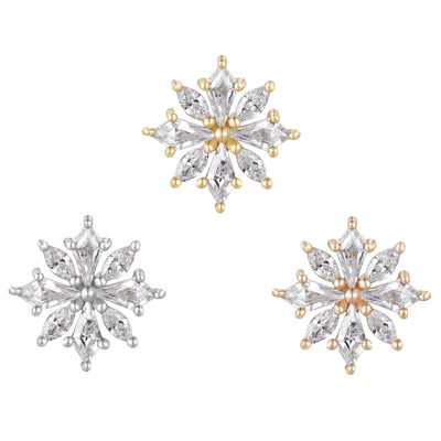 threadless: "Hauteness" End in Gold with CZ's