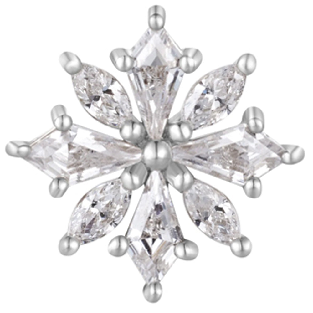 threadless: "Hauteness" End in Gold with CZ's